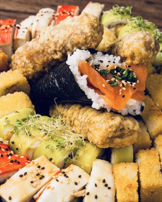 Charola de Sushi Seijaku 😻