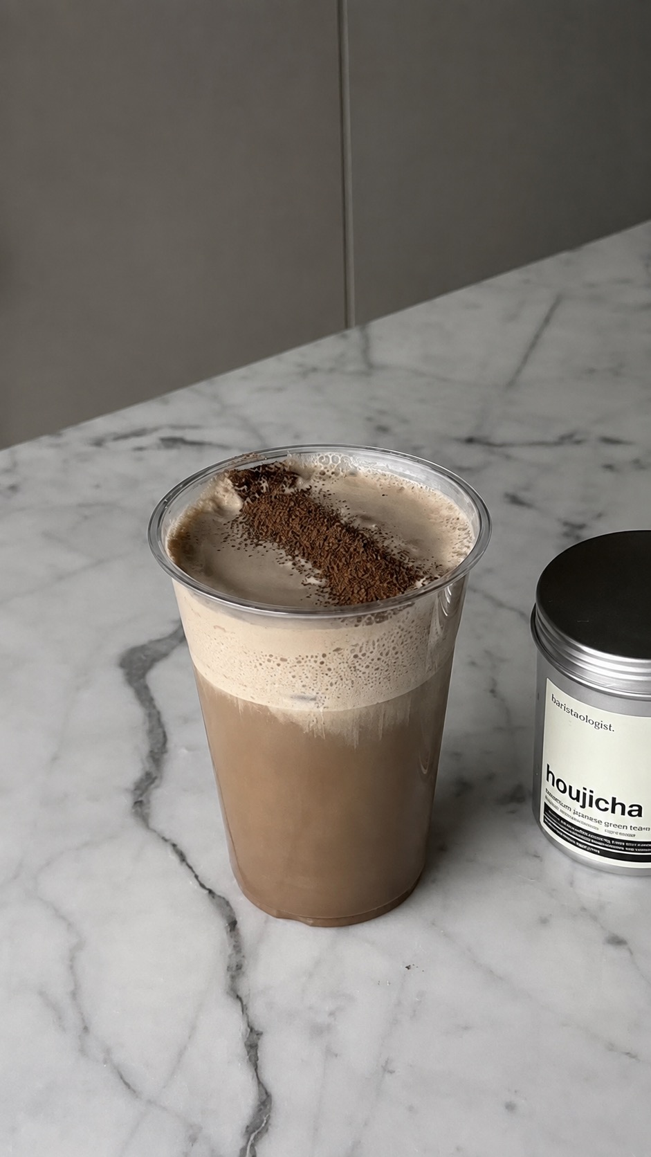 Hojicha Latte Helado